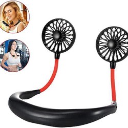 مروحة شحن محمول مزدوج