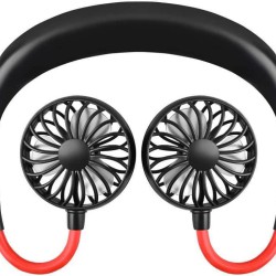 مروحة شحن محمول مزدوج