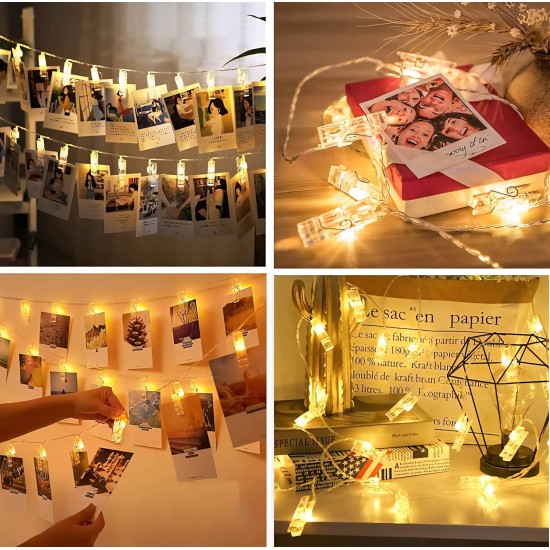 اضاءة تعليق على الصور مشبك