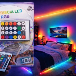 زينة غماز 5 متر تحكم عبر الجوال منفذ USP