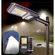 لمبة انارة طاقة شمسية خارجية عالية السطوع – مع لوح ومستشعر حركة بطارية ليثيوم