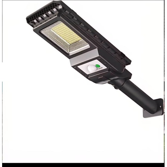 لمبة انارة طاقة شمسية خارجية عالية السطوع – مع لوح ومستشعر حركة بطارية ليثيوم