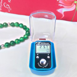 مسبحة اكتروني بصندوق زجاجي مع ساعة وتاريخ ميلادي مسبحة اكتروني بصندوق زجاجي مع ساعة وتاريخ ميلادي