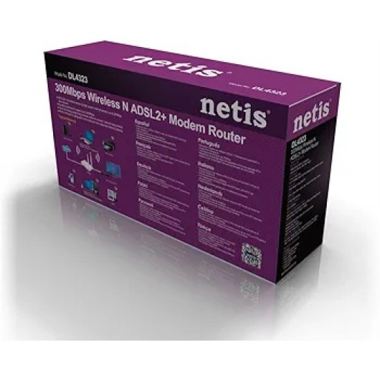 مودم روتر netis ٤ منافذ مودم روتر netis ٤ منافذ