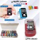 مسبحة اكتروني بصندوق زجاجي مع ساعة وتاريخ ميلادي