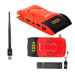 رسيفر ستار سات SR-7060 مع دنقل واي فاي