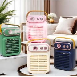 مكيف وفواحة صغير محمول على شكل راديو مكيف وفواحة صغير محمول على شكل راديو