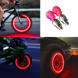 اضاءة اطار السيارة او الدراجة شكل جمجمة قطعتين اضاءة اطار السيارة او الدراجة شكل جمجمة قطعتين