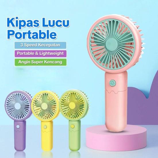 مروحة صغير شحن 3 سرعات