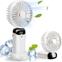 مروحة تبريد معطرة شحن 5 سرعات مع استاند جوال 