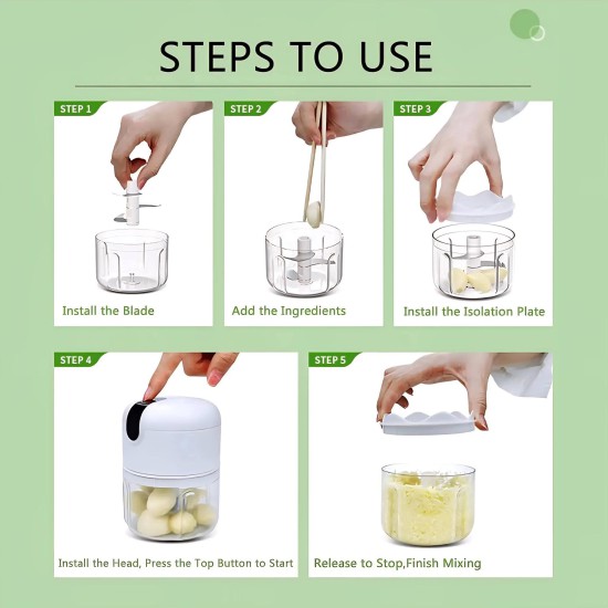 فرامة ثوم شحن 250 مل