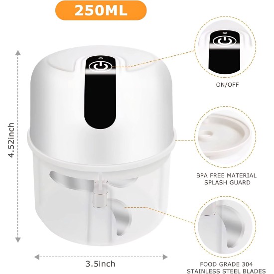 فرامة ثوم شحن 250 مل