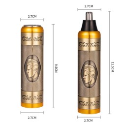 مكينة حلاقة ومكينة تنعيم وتشذيب الأنف للرجال ٣*١ مكينة حلاقة ومكينة تنعيم وتشذيب الأنف للرجال ٣*١