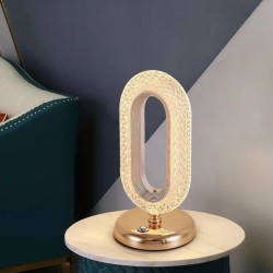 ابجورة اضائة كرستال شكل بيضاوي ابجورة اضائة كرستال شكل بيضاوي