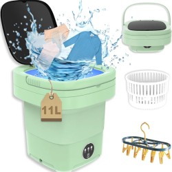 غسالة ومجفف محمول قابلة للطي 6.5 لتر غسالة ومجفف محمول قابلة للطي 6.5 لتر