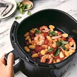 قلاية زيت هوائية سيلفر كرست 8 لتر قلاية زيت هوائية سيلفر كرست 8 لتر