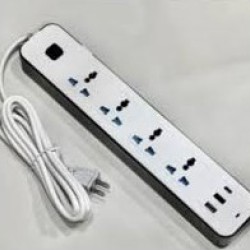 توصيلة كهرباء 3 متر بمنفذين يو اس بي ومنفذ دي بي توصيلة كهرباء 3 متر بمنفذين يو اس بي ومنفذ دي بي