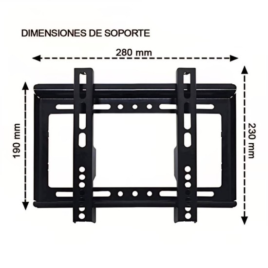 حامل شاشة ثابت 14-42 بوصة