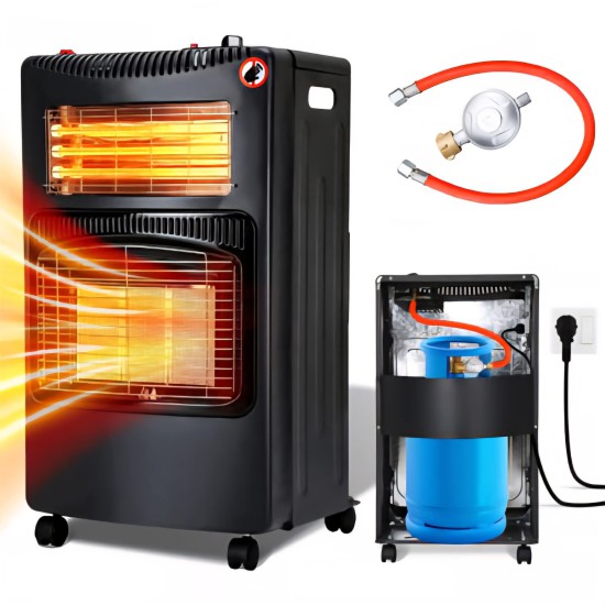 دفاية كبير نظامين تعمل بالغاز والكهرباء