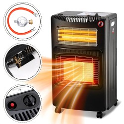 دفاية كبير نظامين تعمل بالغاز والكهرباء