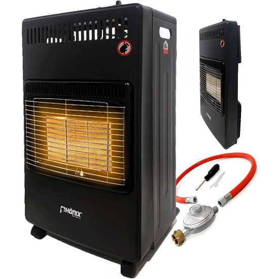 دفاية كبير نظامين تعمل بالغاز والكهرباء