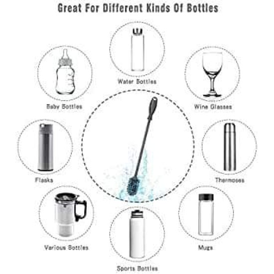 فرشاة تنظيف الاكواب سليكون فرشاة تنظيف الاكواب سليكون