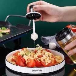 علبة عسل زجاج مع ملعقة علبة عسل زجاج مع ملعقة