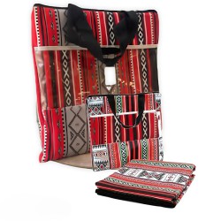 سفرة رحلات محمولة قماش خامة ممتازة وشكل مميز سفرة رحلات محمولة قماش خامة ممتازة وشكل مميز