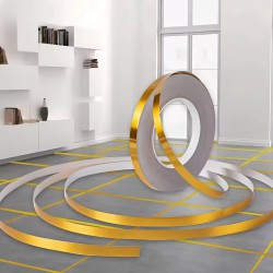شريط لاصق ارضيات ذهبي 50 متر شريط لاصق ارضيات ذهبي 50 متر