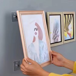 معالق لاصق شفاف ابو مسمار 5 قطع متعدد الاستخدام. معالق لاصق شفاف ابو مسمار 5 قطع متعدد الاستخدام.