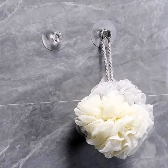 مقبض شفاف لاصق وحامل ادوات 3 قطع