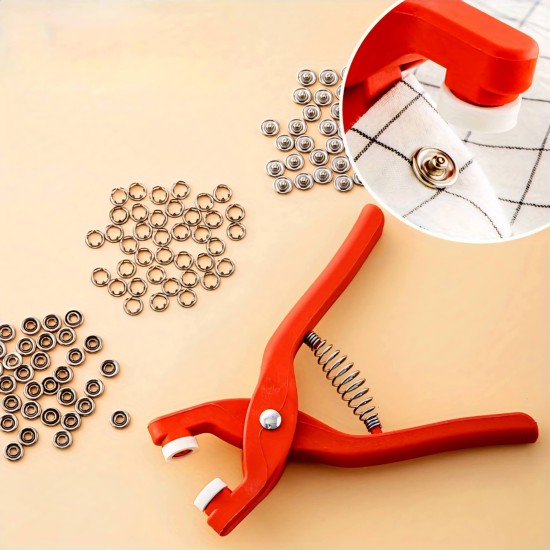 كماشة زرارات مع مجموعة كاملة من الزرارات