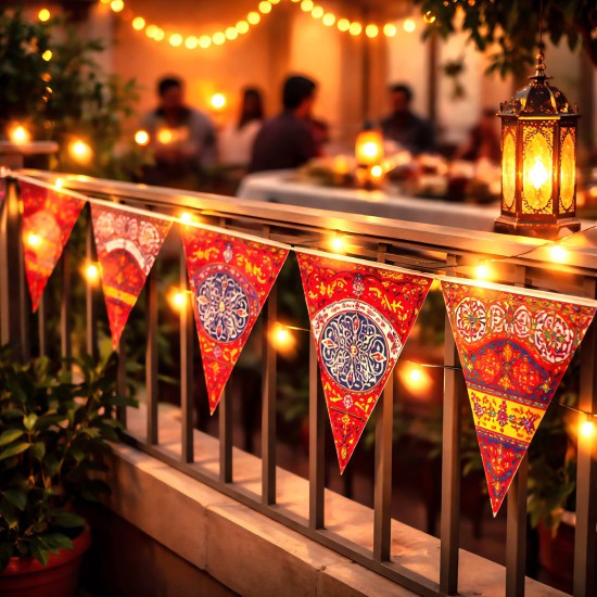 حبال زينة رمضان كريم 2 متر