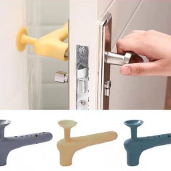 صدادة باب مع تلبيسة يد سليكون مضاد للصدمات  صدادة باب مع تلبيسة يد سليكون مضاد للصدمات