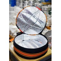 حافظة خبز قماش مبطن