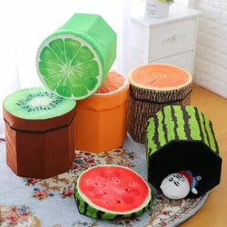 كرسي وسلة تخزين 2×1 شكل بطيخ كرسي وسلة تخزين 2×1 شكل بطيخ