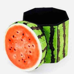 كرسي وسلة تخزين 2×1 شكل بطيخ كرسي وسلة تخزين 2×1 شكل بطيخ