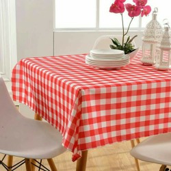 سفرة ومفرش كاروهات مشمع ١٣٧سم*1٨٣سم سفرة ومفرش كاروهات مشمع ١٣٧سم*1٨٣سم