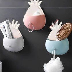 حامل ادوات شكل اناناس لاصق حامل ادوات شكل اناناس لاصق