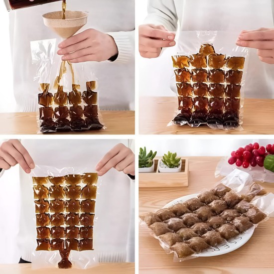 اكياس مكعبات الثلج ٢٠ قطعة * ٢٠ مكعب
