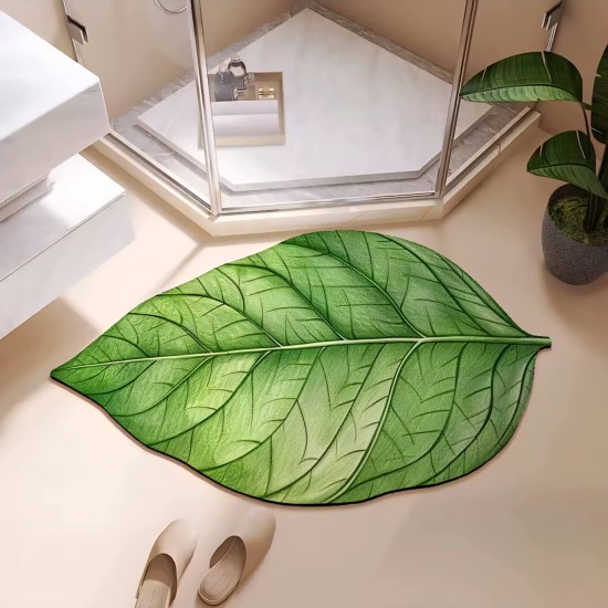 دعاسات 3D سريعة التنشيف شكل اوراق الشجر