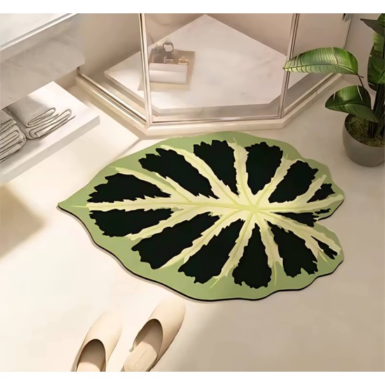 دعاسات 3D سريعة التنشيف شكل اوراق الشجر