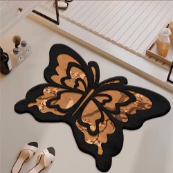 دعاسات امتصاص الماء فراشات بنقشات 3D الحديثه