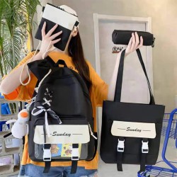 شنط مدرسية بناتية - 5 قطع شنط مدرسية بناتية - 5 قطع