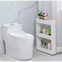 سلة رفوف للحمامات والمطابخ ٣ دور للأماكن الضيقة