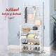 استاند شماعة ملابس ورفوف احذية 4 دور استاند شماعة ملابس ورفوف احذية 4 دور
