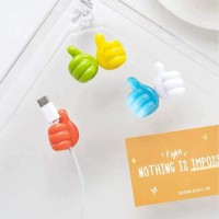 منظم اسلاك وكابلات وحامل ادوات شكل يد 6 قطع