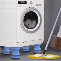 حامل غسالات واثاث 4 قطع قابل للتعديل من 7 سم الى10 سم