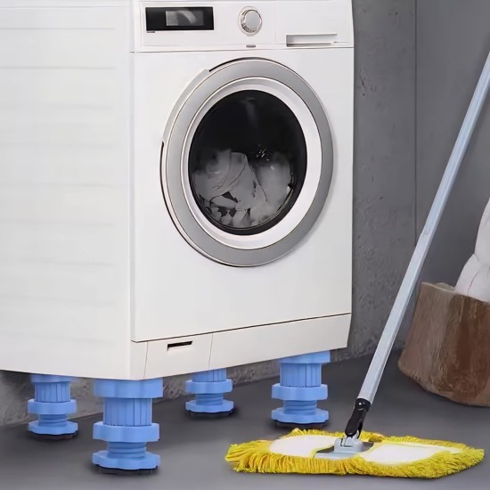 حامل غسالات واثاث 4 قطع قابل للتعديل من 7 سم الى10 سم