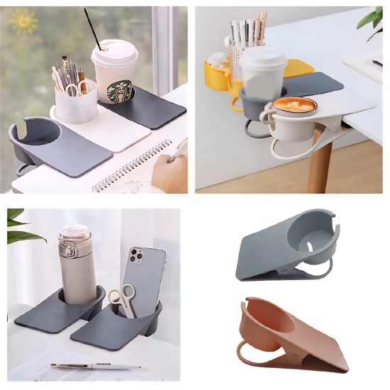 حامل اكواب مشبك مكتبي بلاستك قوي جداااا